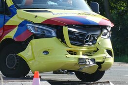 Ambulance betrokken bij ongeval in Schagen