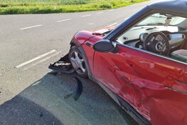 Veel schade bij ongeval in Waarland