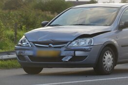 Twee auto&#39;s betrokken geraakt bij kop-staartbotsing in Schagerbrug
