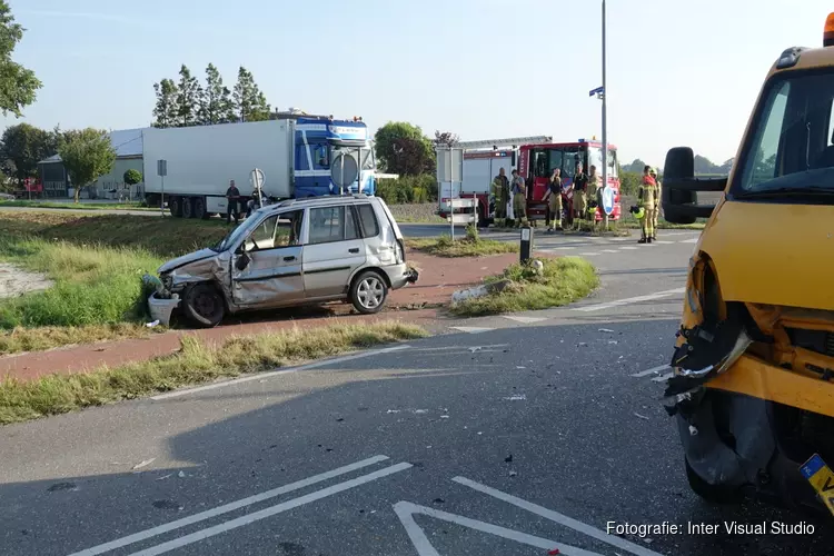 Drie gewonden bij ongeval Dirkshorn