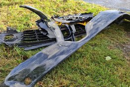 Veel schade bij ongeval door voorrangsfout in Kolhorn