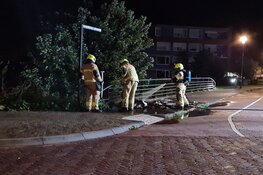 Brandje en vandalisme nabij De Hoep in Schagen
