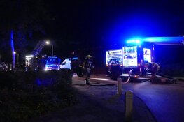 Garage bij woning in brand in Schagerbrug