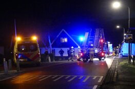 Garage bij woning in brand in Schagerbrug