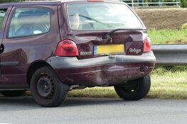 Veel schade na kop-staartbotsing bij Schagerbrug