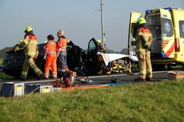 Vrachtwagen en auto&#39;s betrokken bij ernstig ongeval N9