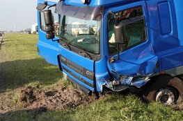 Vrachtwagen en auto&#39;s betrokken bij ernstig ongeval N9