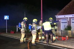 Asbest vrijgekomen bij schuurbrand in Sint Maartensvlotbrug, één aanhouding