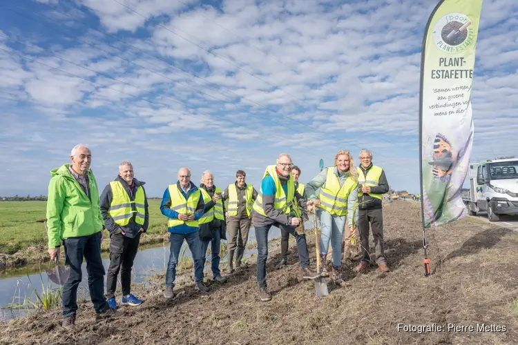 Plant-estafette gestart in Schagen