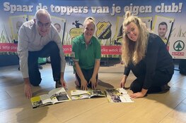 Sportplaatjesactie Geel-Zwart handbal en voetbal van start