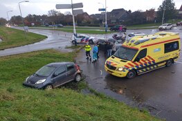 Ongeval met veel schade in Nieuwe Niedorp