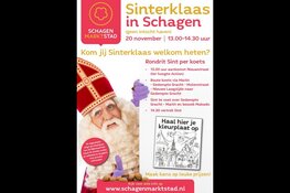 Sinterklaas 20 november in centrum Schagen (geen intocht haven)
