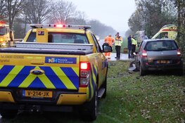 Ongeval met veel schade op N240 bij Slootdorp