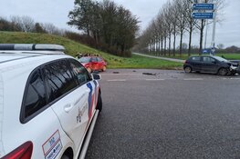 Ongeval op druk kruispunt in Nieuwe Niedorp