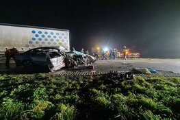 Dodelijk ongeval in Wieringerwerf, weg uren dicht