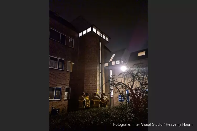 Brand in flatwoning Schagen