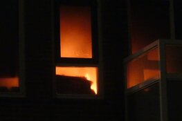 Brand in flatwoning Schagen