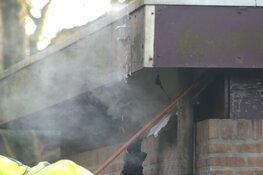 Brand in schuurtje van school in Schagen