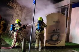 Containerbrandje Schagen snel bedwongen