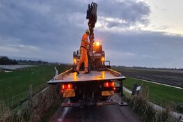 Motorrijder gewond bij val van dijk in Sint Maarten