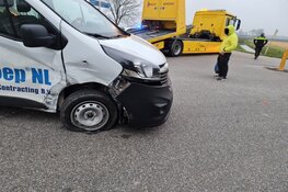Ongeval op de Dergmeerweg in Warmenhuizen