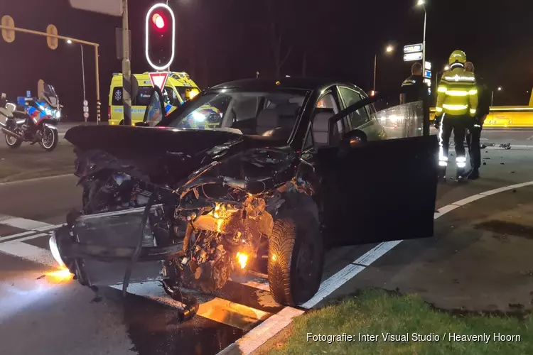 Gewonde en flinke ravage na ongeval in Schagen