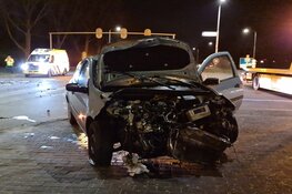 Gewonde en flinke ravage na ongeval in Schagen