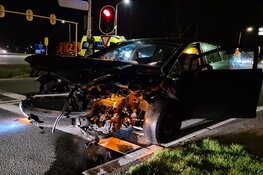 Gewonde en flinke ravage na ongeval in Schagen