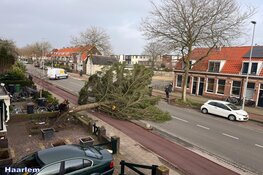 Fotoalbum: Noord-Holland in de greep van storm Eunice