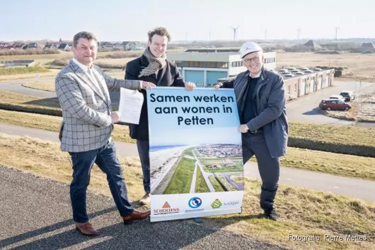 Overeenkomst getekend voor nieuwe woningen in Petten