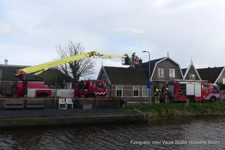 Schoorsteenbrand in Schagerbrug snel onder controle