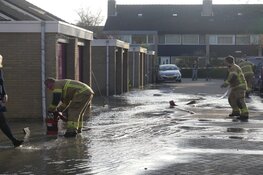 Wateroverlast door gesprongen waterleiding in Schagen