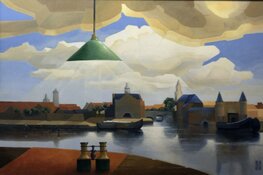 Kunstexpositie in bibliotheek van Schagen