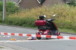 Bestuurder scootmobiel gewond na aanrijding
