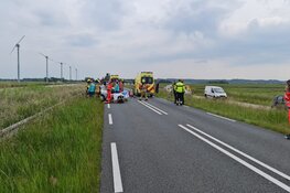 Frontale aanrijding op N9 bij Burgerbrug, meerdere gewonden