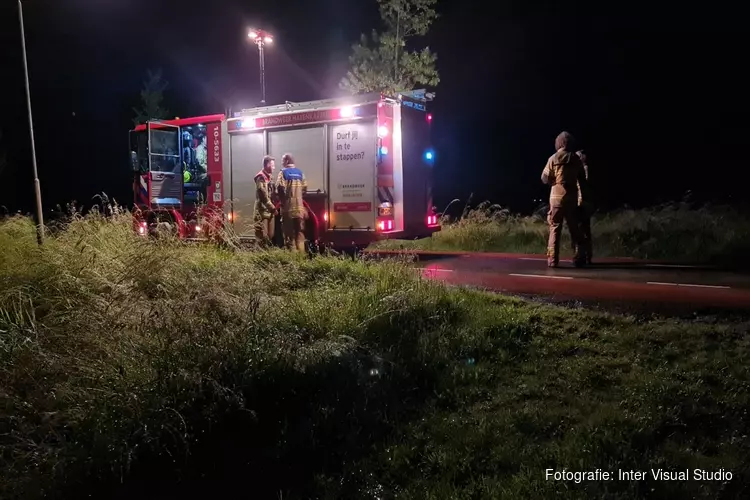 Korte duikactie na aantreffen fiets levert niets op