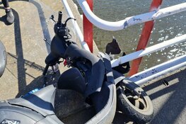 Botsing op Schoorldammerbrug in Warmenhuizen