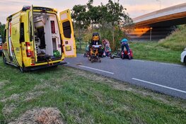 Motorrijder gewond in bocht Stolperweg