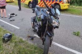 Motorrijder gewond in bocht Stolperweg