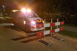 Trein botst op spoor geplaatst hek bij Zijdewind