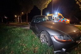Automobilist vliegt uit de bocht in Dirkshorn