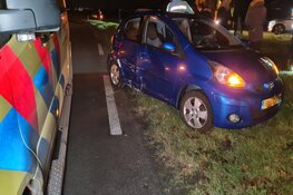 Automobilist aangehouden na botsing in Zijdewind