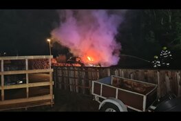 Brandstichting bij bungalowpark in Sint Maartensbrug