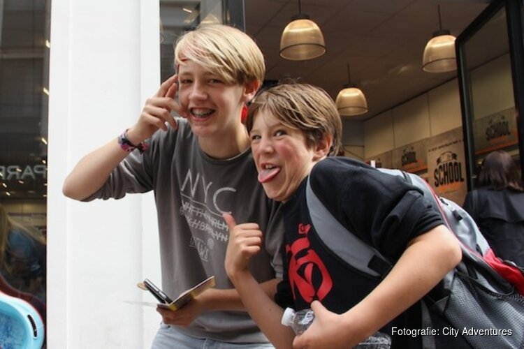 Jachtseizoen Kinderfeestje met de citygame The Hunt