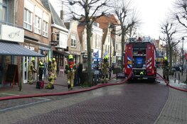 Korte brand in kledingzaak te Schagen