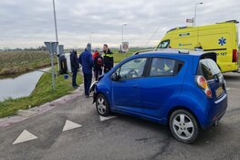 Veel schade bij ongeval in Schagen