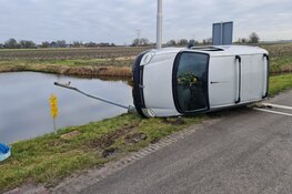 Veel schade bij ongeval in Schagen