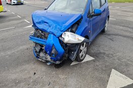 Veel schade bij ongeval in Schagen