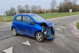 Veel schade bij ongeval in Schagen