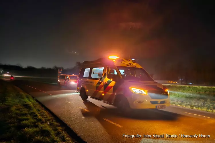 Voetganger aangereden door automobilist bij Schagen